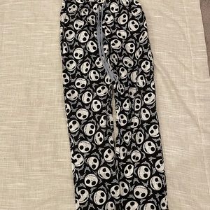 Jack Skellington Disney Pajama Pants Lounge Bottom